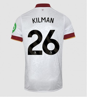 West Ham United Max Kilman #26 Tercera Equipación 2024-25 Manga Corta